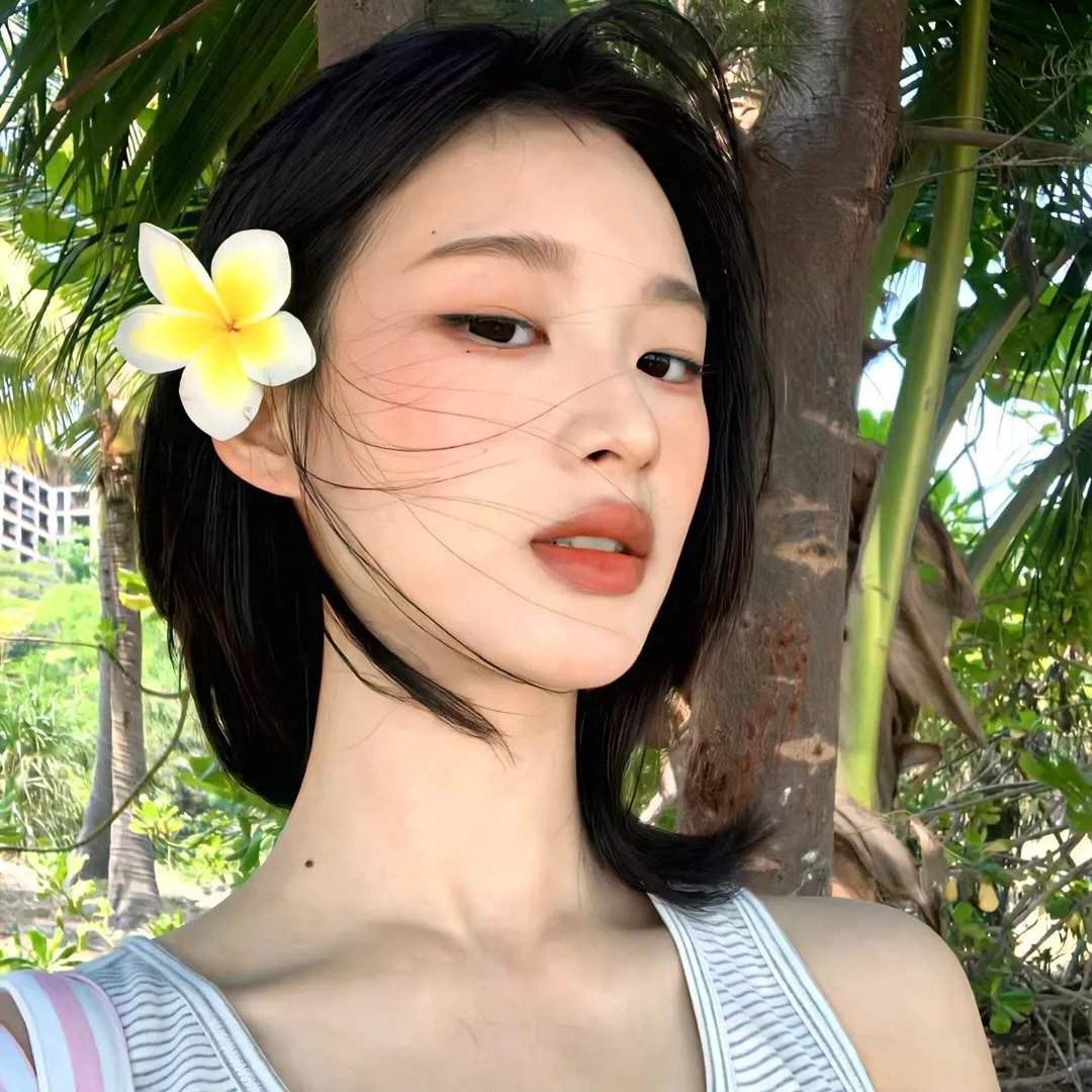 一个女孩的眼泪
